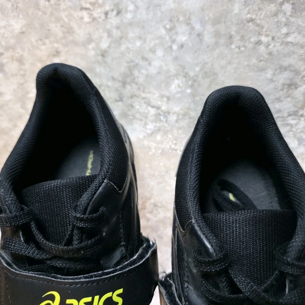ASICS Hyper Throw 3 Throwing Shoes Men's 12 Black Green Shot Put Javelin Discus